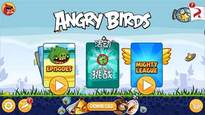 愤怒的小鸟经典版正版游戏下载图1