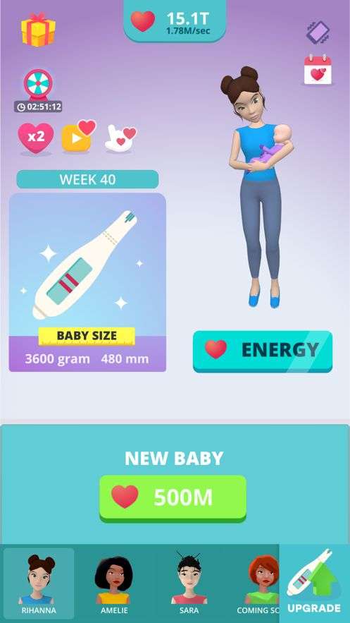 Pregnancy Idle Simulator 3D图2